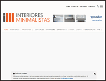 Tablet Screenshot of interioresminimalistas.com